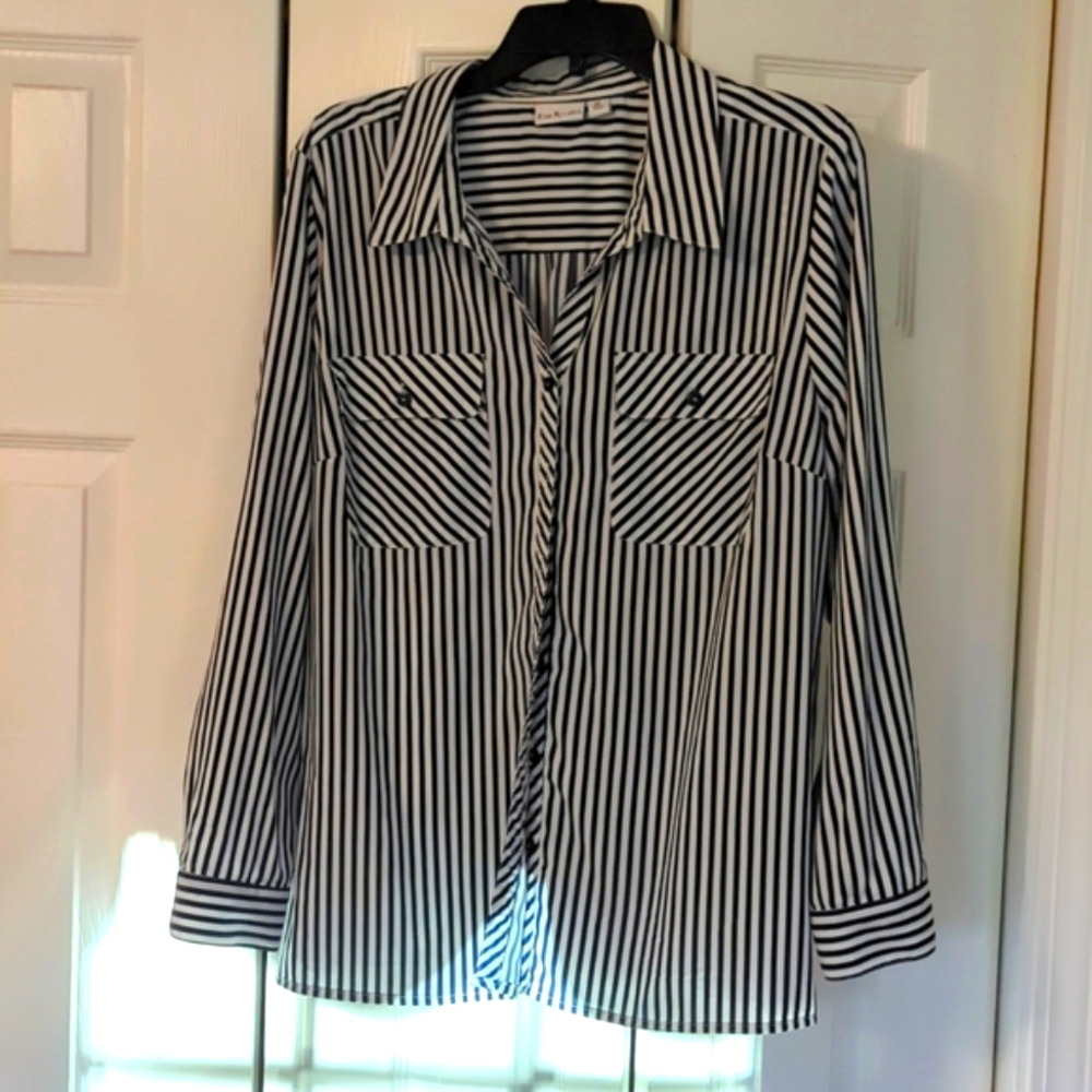 Kim Rogers Button Down Blouse